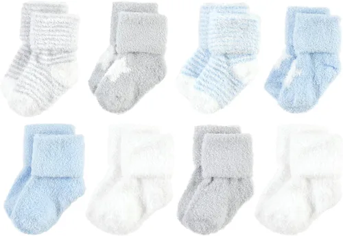 Miniatura 103 de Hudson Baby - Calcetines de algodón para bebés recién nacidos y Terry para niñas bebés