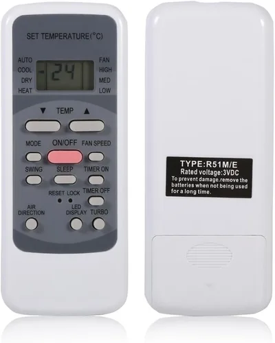 Miniatura 2 de Controlador universal del reemplazo del regulador del aire acondicionado teledirigido compatible con R51M/E