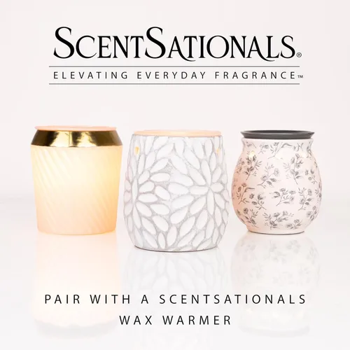 Miniatura 4 de Scentsationals No Place Like Home - Cera perfumada para derretir – Canela y clavo, 10 onzas (24 cubos)