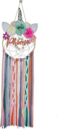 Miniatura 12 de Atrapasueños de regalo con nombre personalizado para niñas, decoración de dormitorio personalizada para colgar en la pared para bebé, regalo único