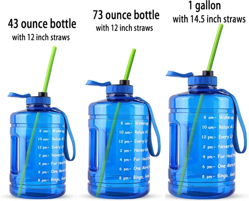 Miniatura 3 de YETI RTIC-Flexible - Pajitas de silicona reutilizables de medio galón de 12 pulgadas para vaso alto de 32 onzas, botella de agua de 64 onzas