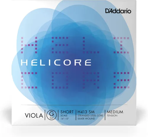 Miniatura 8 de D'Addario Helicore - Cuerda única de la A para viola, escala media, tensión media