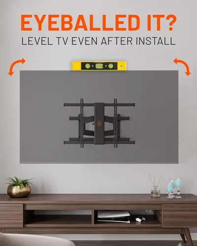 Miniatura 9 de ECHOGEAR Soporte de pared XL para TV de movimiento completo, soporte universal para televisores grandes de hasta 90 pulgadas - Articualtion suave