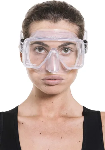 Miniatura 3 de Cressi Máscara de buceo para adultos sin marco: amplia visibilidad, falda de silicona: SF1: calidad desde 1946