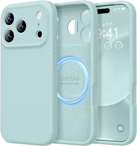 Miniatura 157 de LOVE 3000 Compatible con Funda para iPhone 15, [Cámara de Cobertura Completa de Silicona Suave] [Protección contra Caídas de 8 pies], Forro de Negro