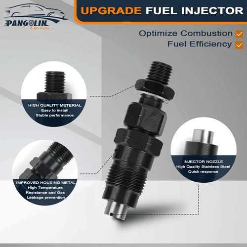 Miniatura 3 de PANGOLIN Inyector de combustible 4PCS de 131406360 SBA131406490 para New Holland C175 L160 L170 L175 L565 LS160 LS170 LX665 piezas del mercado