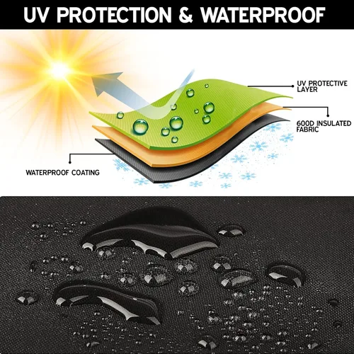 Miniatura 6 de Polar Protector - Cubierta para Tanque de Reserva Ovalado de 100 Galones Terapia de Agua con Hielo Cubierta para Baño de Hielo Cubierta de Agua Fría