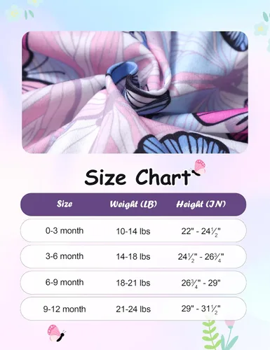 Miniatura 5 de Queenstyle Ropa de bebé niña de manga larga, overol lindo traje de bebé de 0 a 18 meses