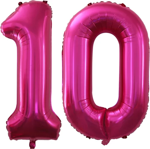 Miniatura 278 de Goer, conjunto de globos de papel aluminio para decoraciones de cumpleaños, globos de las letras de feliz cumpleaños y de números Oro
