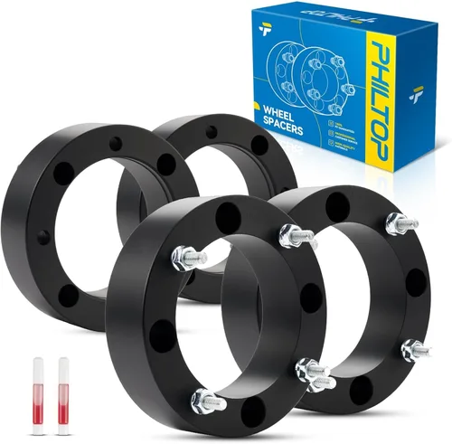 Miniatura 116 de PHILTOP Espaciador de rueda de 4 x 4 de 2 pulgadas, espaciadores de rueda centrados en las lengüetas para Polaris Trail Boss 330 2003-2013, Trail