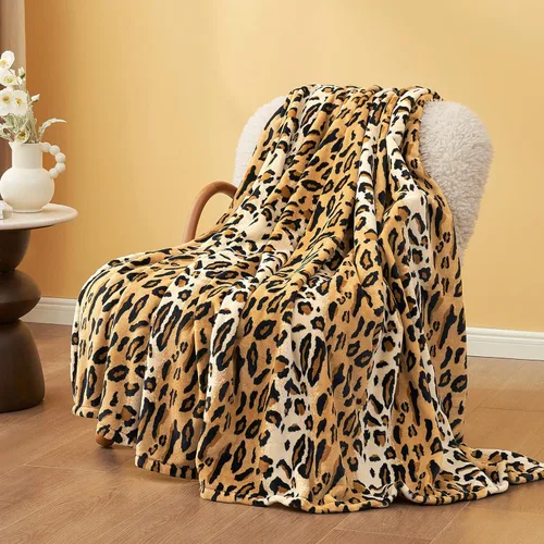 Miniatura 18 de Cozy Bliss Manta mullida con estampado de vaca para sofá, manta gruesa, suave y cálida de forro polar que no desprende para decoración occidental