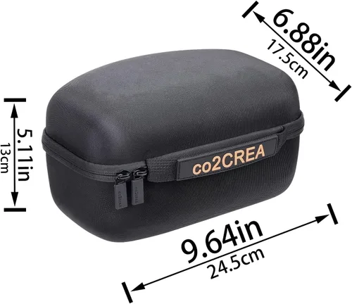 Miniatura 6 de co2CREA Reemplazo de estuche de viaje duro para pieza facial reutilizable 3M