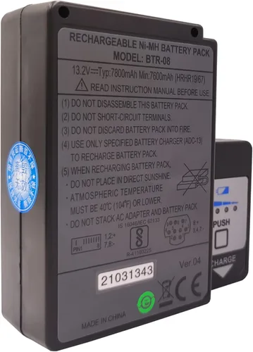 Batería BTR-08 de 13.2V 7800mAh con cargador para BTR 08 Fujikura Fusion Splicer FSM-60S 18S 60R