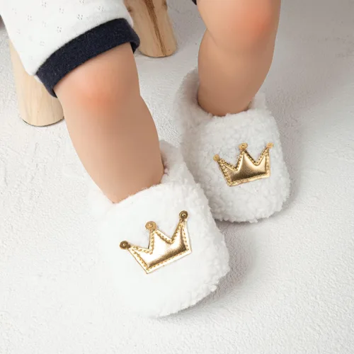 Miniatura 2 de Sawimlgy Pantuflas de dibujos animados para recién nacidos, para bebés, niños y niñas, suela antideslizante suave, suela antideslizante, zapatos