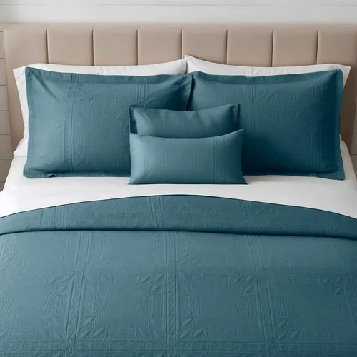 Miniatura 14 de Clara Clark Quilts Tamaño Twin - Juego de Cubrecama Colcha para Todas las Estaciones, Tejido Pinsonic Juego de Ropa de Cama Ligera - Juego