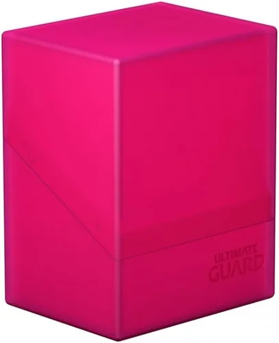 Ultimate Guard Boulder 80+ Classic, estuche para mazo para 80 tarjetas TCG de doble funda, rodonita, almacenamiento seguro y duradero para juegos de