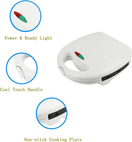 Miniatura 4 de Máquina para hacer perros de maíz, máquina antiadherente de 750 W para hacer gofres para barbacoas, perfecto para perros calientes en un palo