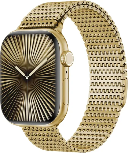 Miniatura 14 de WINGLE Correa de malla magnética para Apple Watch Band Ultra 3/2/1 de 1.929 in, 1.811 in, 1.772 in, 1.732 in, 1.654 in, 1.575 in, 1.614 in, 1.496