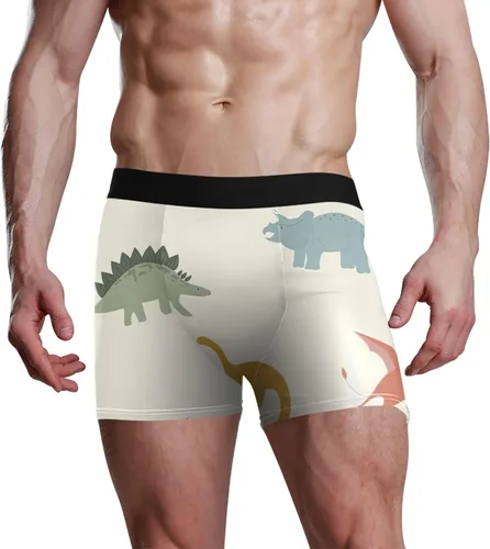 Miniatura 5 de CHIFIGNO Pink Green Glitter Men's Underwear, Soft, Breathable Bamboo-Spandex Blend, S