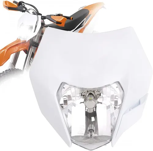 AnXin Faro para Moto de Cross, Faro Universal para Motocicleta para SX SXF XC XCW EXC XCF CRF YZF KLX RMZ TX 50 85 125 150 250 300 350 450 500 525