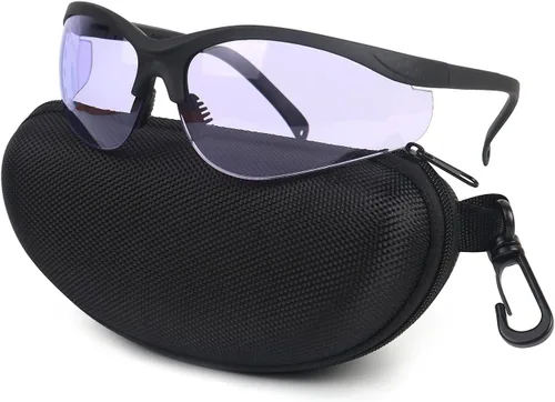 Miniatura 11 de Anteojos de disparo para hombres y mujeres, antivaho ANSI Z87.1, protección ocular Lentes amarillas-2 pares