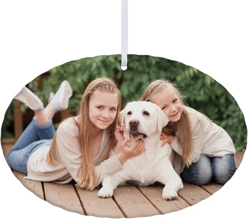 Miniatura 22 de Adorno de Navidad personalizado de Let's Make Memories - Sube tu foto - Adorno navideño conmemorativo 2025 para familia, pareja, amigo - Foto
