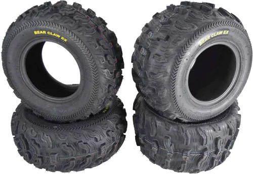 Miniatura 32 de Kenda Bearclaw EX K573-21x7-10 - Neumático delantero para vehículos todo terreno (ATV), UTV y lado a lado (SxS), 6 capas, Bear Claw EX 21x7x10