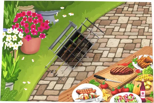 Miniatura 4 de Liif BBQ Grill - Tarjeta de felicitación 3D para el día del padre, tarjeta de cumpleaños para papá, hombres, marido, hermano, jefe, amistad