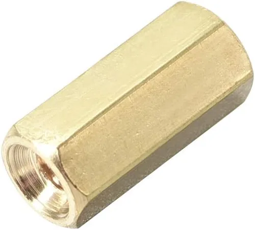 Miniatura 3 de uxcell M2.0.197x0.394 in hembra-hembra hexagonal de latón PCB placa base separador separador para FPV Drone Quadcopter, computadora y placa