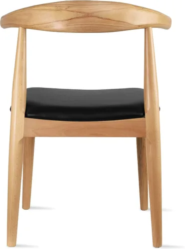 Miniatura 8 de 2xhome sillón de brazos estilo Eames, Madera Noble Natural