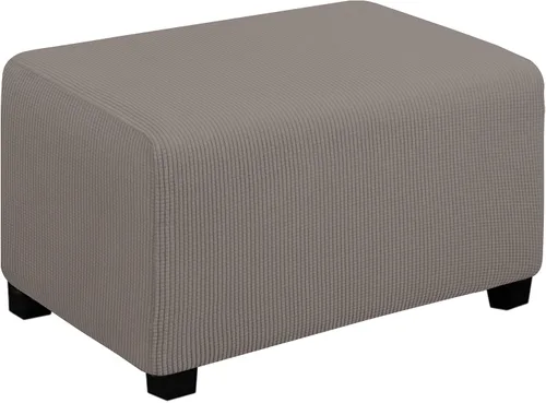 Miniatura 85 de Easy-Going Funda Elástica para Otomana Taburete de Almacenamiento Plegable Protector de Muebles Funda Rectangular Suave con Parte Inferior Elástica