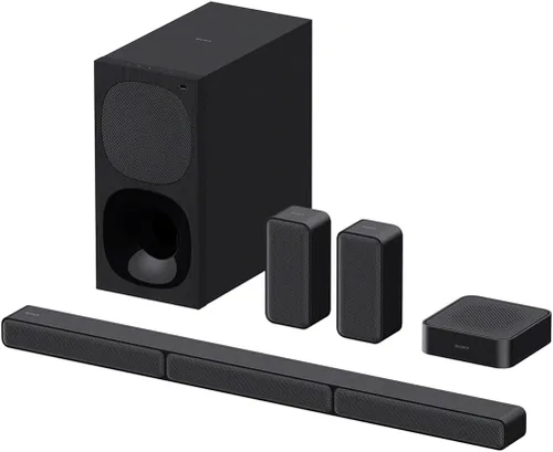 Sony HT-S40R Sistema de Barra de Sonido de Cine en Casa 5.1ch, negro