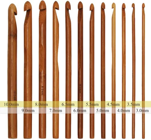 Miniatura 2 de Juego de agujas ergonómicas de ganchillo con estuche para manos artríticas