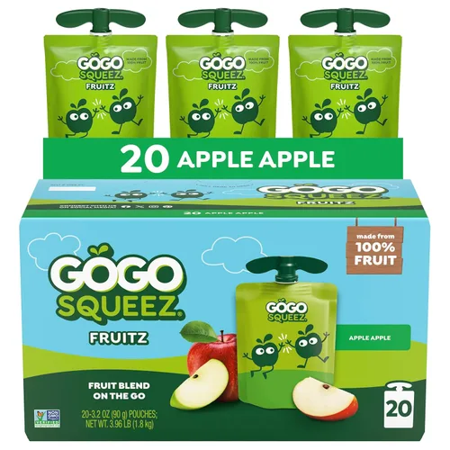 GoGo SqueeZ - Puré de manzana para niños