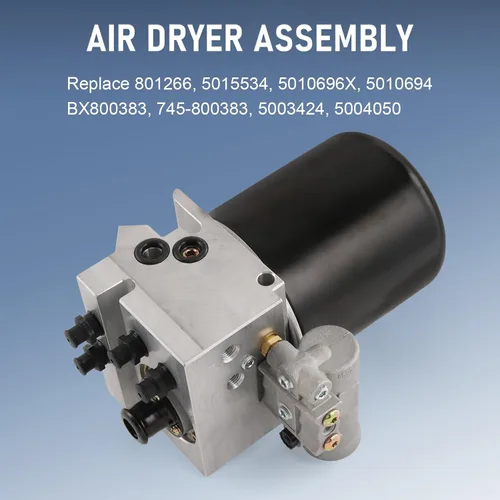 Miniatura 2 de 801266 Secador de Aire Compatible con Camiones Kenworth, Freightliner, Volvo, Autobuses y RV, Reemplaza 5015534 5010696X