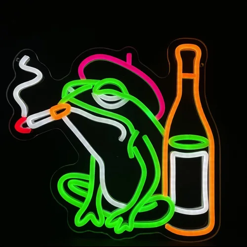 Miniatura 16 de Letrero de neón para decoración de pared, letrero de neón LED de cerveza para hombre, cueva de hombre, letrero de neón con luz de neón para bar