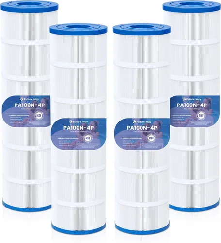 Miniatura 10 de Future Way Paquete de 4 cartuchos de filtro de piscina C3030 de repuesto para Hayward Swim Clear C580E, C3030, C3025, C3020, repuesto Pleatco PA81