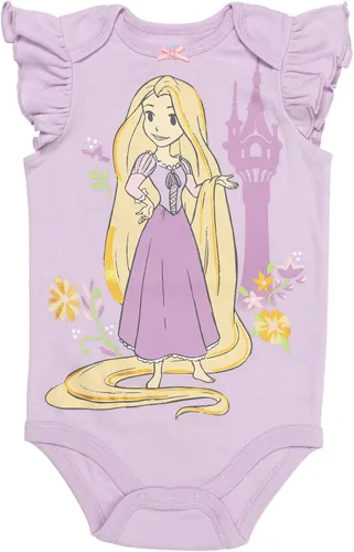 Miniatura 5 de Disney Princess Cinderella Belle Aurora Ariel Paquete de 5 mamelucos Diadema