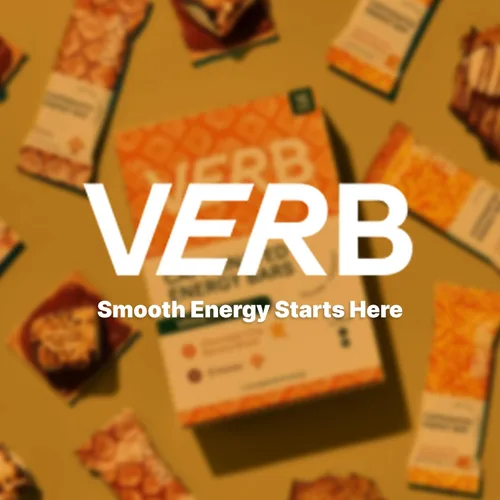 Miniatura 9 de Verb Barras de Energía Cafeinadas - Paquete de Variedad - 2 Sabores Deliciosos (26g, Paquete de 16) Barra de Energía Deliciosa de 110 Calorías, Baja