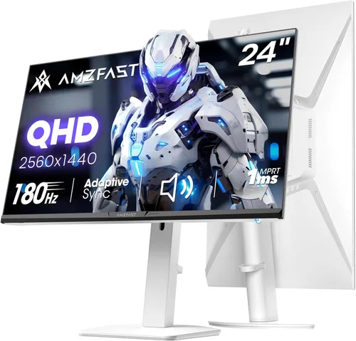 Miniatura 23 de Amzfast Monitor curvo de 34 pulgadas 200Hz UWQHD (3440x1440) Monitor de juegos, 1ms G-SYNC compatible, 1500R, PIP/PBP, 131% sRGB