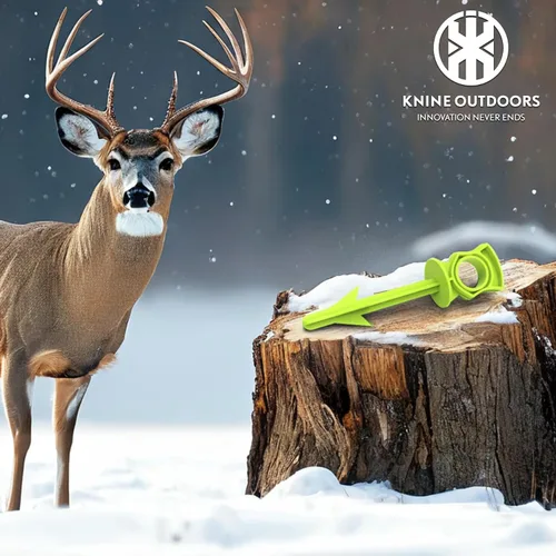 Miniatura 6 de KNINE OUTDOORS Kit de aderezo de campo con arnés de arrastre de ciervo y herramienta de traslado, accesorios de caza para hombres, equipo de caza
