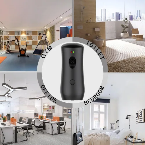 Miniatura 6 de Dispensador automático de ambientador, dispensador de ambientador montado en la pared/de pie, la máquina de fragancia en aerosol es adecuada