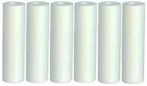 CFS Paquete de 6 cartuchos de filtro de agua de polipropileno hilado de alta calidad para toda la casa compatibles con modelos P5A, P5 - Elimina el
