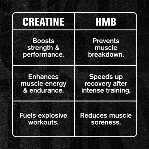 Miniatura 3 de Jacked Factory Cápsulas de creatina HCL + HMB - Fórmula sinérgica CON-CRET, myHMB y vitamina D para mejorar el crecimiento, la fuerza y la reducción