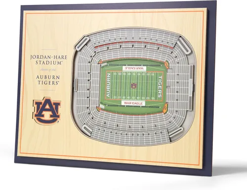 Miniatura 26 de YouTheFan NCAA Florida Gators Arte de Pared 3D StadiumView de 5 Capas - Estadio Ben Hill Griffin, 13.00" x 17.00
