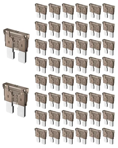 Miniatura 8 de Riseuvo 50 piezas fusibles estándar de 7.5A para automóvil - fusibles automotrices de 7.5 AMP (ATO/APR/ATS), fusible de cuchilla de 32V (12/24V)
