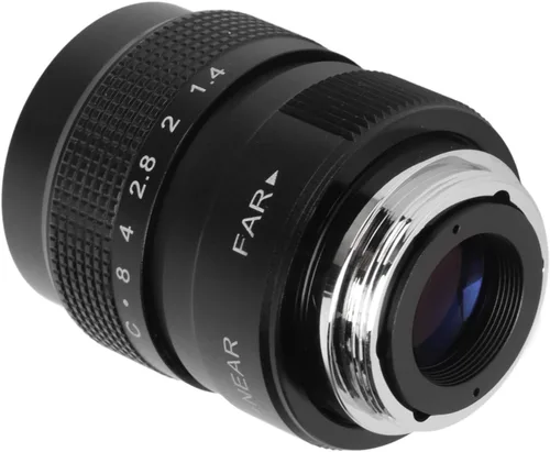 Miniatura 9 de Pomya Enfoque manual de gran apertura F1.4 de 0.984 in, lente de CCTV, lente MFT Prime para M43, tienda de soporte para almacén de estacionamiento
