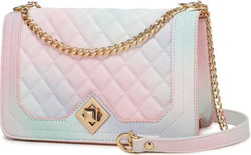 HINFKA Bolso cruzado pequeño para mujer, bolso de hombro de piel sintética, bolso pequeño de embrague, bolso de noche versátil de moda