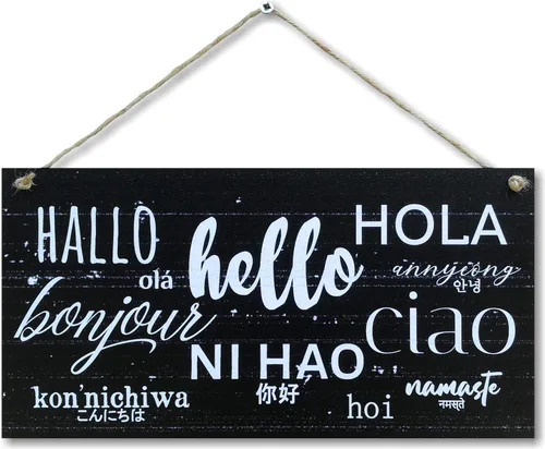Miniatura 9 de CARISPIBET 7 reglas de la vida Letrero de decoración del hogar feliz e inspirador decoración de casa 12 x 8 pulgadas
