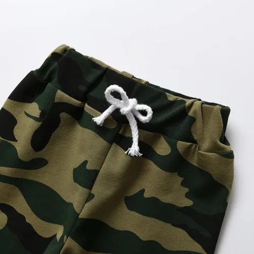 Miniatura 6 de Eghunooy Conjunto de ropa de manga larga con capucha y pantalones para bebé